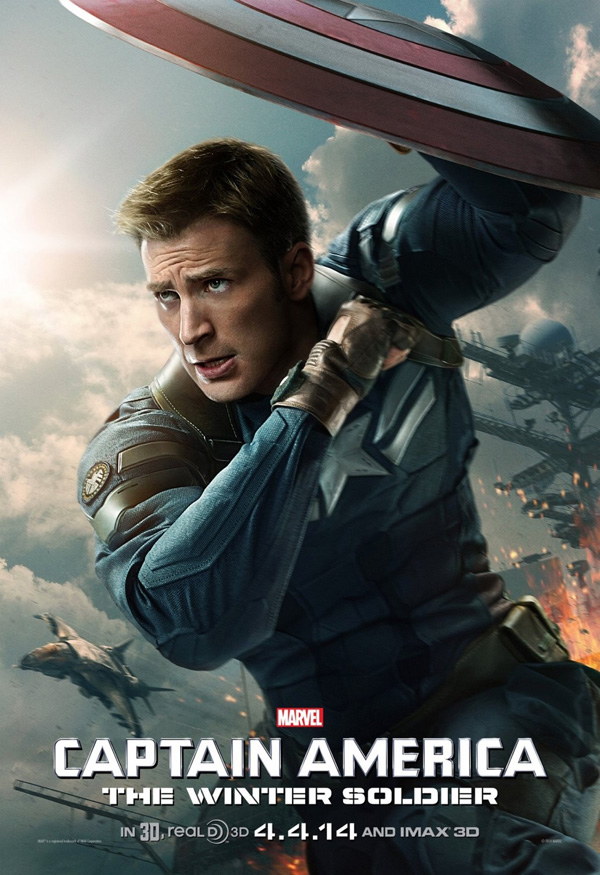 Captain America Is Under Fire In The Latest Winter Soldier Poster